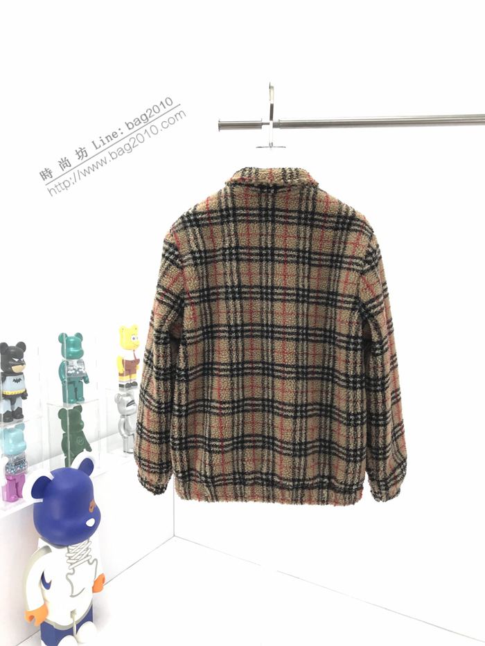 Burberry男裝 巴寶莉2020秋冬新款羊羔毛外套  ydi3073